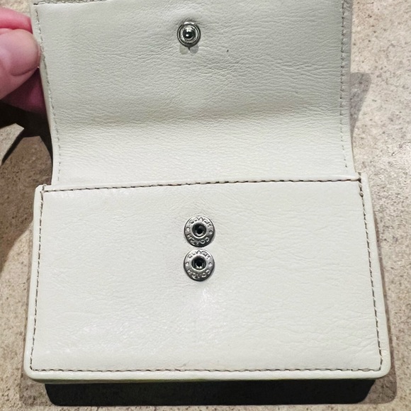 Coach Wallet Card Case White NWOT - Picture 4 of 5